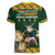 South Africa Rugby History World Champions Women V-Neck T-Shirt Springboks Make History