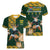 South Africa Rugby History World Champions Women V-Neck T-Shirt Springboks Make History