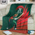 Bangladesh Cricket Custom Blanket The Tigers Mascot with Sporty Style