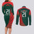 Bangladesh Cricket Custom Couples Matching Long Sleeve Bodycon Dress and Long Sleeve Button Shirt The Tigers Mascot with Sporty Style LT9 - Wonder Print Shop