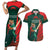 Bangladesh Cricket Custom Couples Matching Short Sleeve Bodycon Dress and Hawaiian Shirt The Tigers Mascot with Sporty Style LT9 - Wonder Print Shop