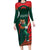 Bangladesh Cricket Custom Family Matching Long Sleeve Bodycon Dress and Hawaiian Shirt The Tigers Mascot with Sporty Style LT9 - Wonder Print Shop