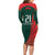 Bangladesh Cricket Custom Family Matching Long Sleeve Bodycon Dress and Hawaiian Shirt The Tigers Mascot with Sporty Style LT9 - Wonder Print Shop