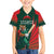 Bangladesh Cricket Custom Family Matching Off The Shoulder Long Sleeve Dress and Hawaiian Shirt The Tigers Mascot with Sporty Style - Wonder Print Shop