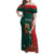 Bangladesh Cricket Custom Family Matching Off Shoulder Maxi Dress and Hawaiian Shirt The Tigers Mascot with Sporty Style LT9 - Wonder Print Shop