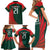 Bangladesh Cricket Custom Family Matching Short Sleeve Bodycon Dress and Hawaiian Shirt The Tigers Mascot with Sporty Style - Wonder Print Shop