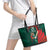 Bangladesh Cricket Custom Leather Tote Bag The Tigers Mascot with Sporty Style - Wonder Print Shop