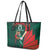 Bangladesh Cricket Custom Leather Tote Bag The Tigers Mascot with Sporty Style - Wonder Print Shop