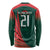 Bangladesh Cricket Custom Long Sleeve Shirt The Tigers Mascot with Sporty Style - Wonder Print Shop