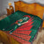 Bangladesh Cricket Custom Quilt The Tigers Mascot with Sporty Style