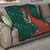 Bangladesh Cricket Custom Quilt The Tigers Mascot with Sporty Style