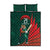 Bangladesh Cricket Custom Quilt Bed Set The Tigers Mascot with Sporty Style