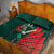 Bangladesh Cricket Custom Quilt Bed Set The Tigers Mascot with Sporty Style