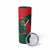 Bangladesh Cricket Custom Skinny Tumbler The Tigers Mascot with Sporty Style