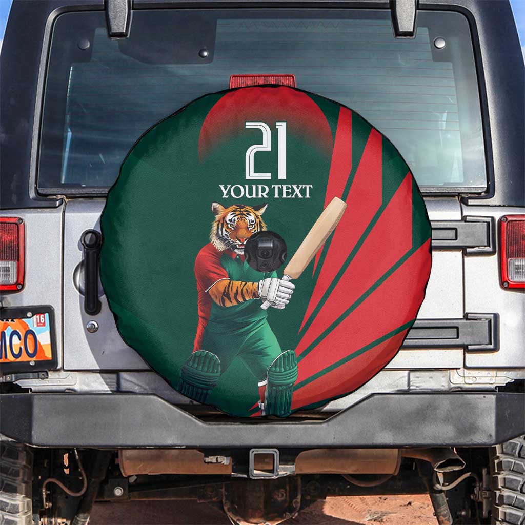 Bangladesh Cricket Custom Spare Tire Cover The Tigers Mascot with Sporty Style