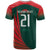 Bangladesh Cricket Custom T Shirt The Tigers Mascot with Sporty Style