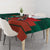 Bangladesh Cricket Custom Tablecloth The Tigers Mascot with Sporty Style