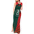 Bangladesh Cricket Custom Tank Maxi Dress The Tigers Mascot with Sporty Style