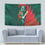 Bangladesh Cricket Custom Tapestry The Tigers Mascot with Sporty Style