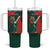 Bangladesh Cricket Custom Tumbler With Handle The Tigers Mascot with Sporty Style