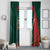 Bangladesh Cricket Custom Window Curtain The Tigers Mascot with Sporty Style