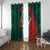 Bangladesh Cricket Custom Window Curtain The Tigers Mascot with Sporty Style