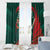 Bangladesh Cricket Custom Window Curtain The Tigers Mascot with Sporty Style