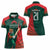 Bangladesh Cricket Custom Women Polo Shirt The Tigers Mascot with Sporty Style