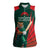 Bangladesh Cricket Custom Women Sleeveless Polo Shirt The Tigers Mascot with Sporty Style