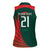 Bangladesh Cricket Custom Women Sleeveless Polo Shirt The Tigers Mascot with Sporty Style