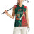 Bangladesh Cricket Custom Women Sleeveless Polo Shirt The Tigers Mascot with Sporty Style