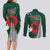 Bangladesh 16 December Victory Day Couples Matching Long Sleeve Bodycon Dress and Long Sleeve Button Shirt Jatiyo Sriti Shoudho with Sun LT9 - Wonder Print Shop