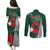 Bangladesh 16 December Victory Day Couples Matching Puletasi and Long Sleeve Button Shirt Jatiyo Sriti Shoudho with Sun LT9 - Wonder Print Shop