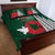 Bangladesh 16 December Victory Day Quilt Bed Set Jatiyo Sriti Shoudho with Sun - Wonder Print Shop