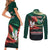 Bangladesh Victory Day Personalized Couples Matching Short Sleeve Bodycon Dress and Long Sleeve Button Shirt Since 1971 with Flag Art LT9 - Wonder Print Shop