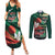 Bangladesh Victory Day Personalized Couples Matching Summer Maxi Dress and Long Sleeve Button Shirt Since 1971 with Flag Art LT9 - Wonder Print Shop