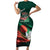 Bangladesh Victory Day Personalized Family Matching Short Sleeve Bodycon Dress and Hawaiian Shirt Since 1971 with Flag Art - Wonder Print Shop