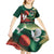 Bangladesh Victory Day Personalized Kid Short Sleeve Dress Since 1971 with Flag Art - Wonder Print Shop