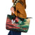 Bangladesh Victory Day Personalized Leather Tote Bag Since 1971 with Flag Art - Wonder Print Shop