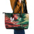 Bangladesh Victory Day Personalized Leather Tote Bag Since 1971 with Flag Art - Wonder Print Shop