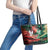 Bangladesh Victory Day Personalized Leather Tote Bag Since 1971 with Flag Art - Wonder Print Shop