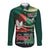 Bangladesh Victory Day Personalized Long Sleeve Button Shirt Since 1971 with Flag Art - Wonder Print Shop