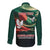 Bangladesh Victory Day Personalized Long Sleeve Button Shirt Since 1971 with Flag Art - Wonder Print Shop