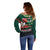 Bangladesh Victory Day Personalized Off Shoulder Sweater Since 1971 with Flag Art - Wonder Print Shop