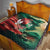 Bangladesh Victory Day Personalized Quilt Since 1971 with Flag Art - Wonder Print Shop