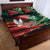 Bangladesh Victory Day Personalized Quilt Bed Set Since 1971 with Flag Art - Wonder Print Shop