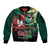 Bangladesh Victory Day Personalized Sleeve Zip Bomber Jacket Since 1971 with Flag Art