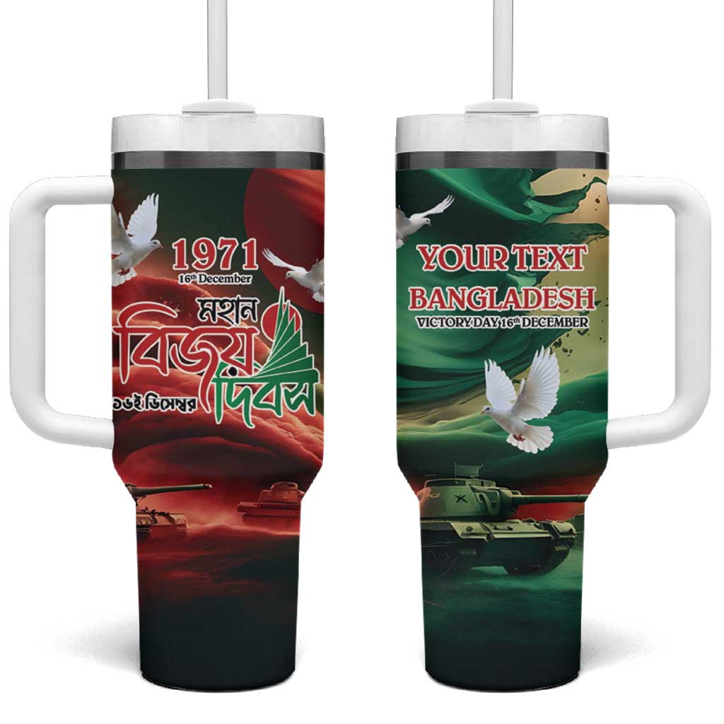 Bangladesh Victory Day Personalized Tumbler With Handle Since 1971 with Flag Art - Wonder Print Shop