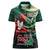 Bangladesh Victory Day Personalized Women Polo Shirt Since 1971 with Flag Art