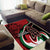 Happy Jamhuri Day Kenya Area Rug Kenyan Lion and Maasai Shield